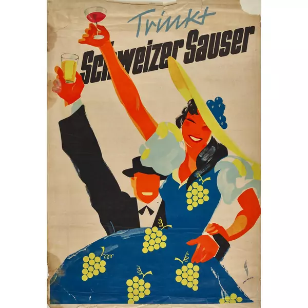"Trinkt Schweizer Sauser"