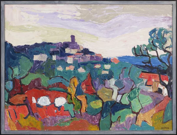 Martin Peter Flück — Vue de Provence, Lacoste