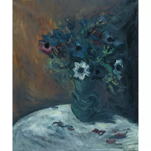 Stillleben mit Anemonen