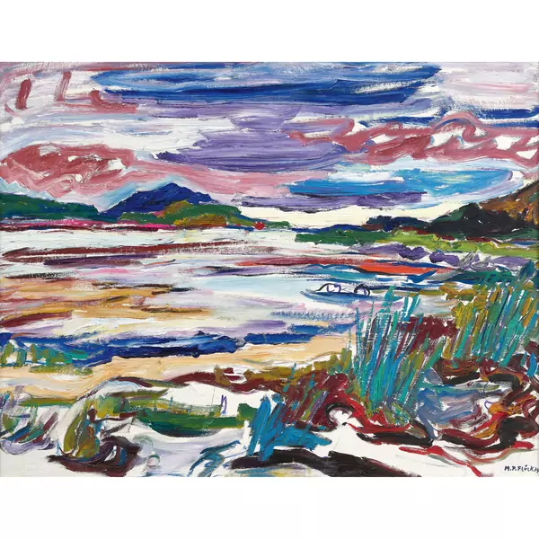 Norwegische Seelandschaft