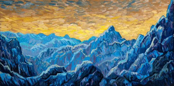 Martin Schwarz — Van Gogh in den Bergen