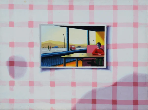 Schulthess Martina von — 2 Gemälde: Unterwegs 1, 1995; Unterwegs 2, 1996