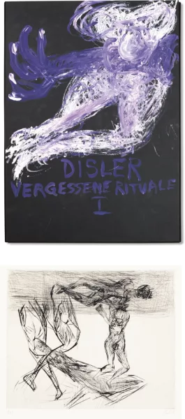 Martin Disler — Vergessene Rituale Teil 1, 1988