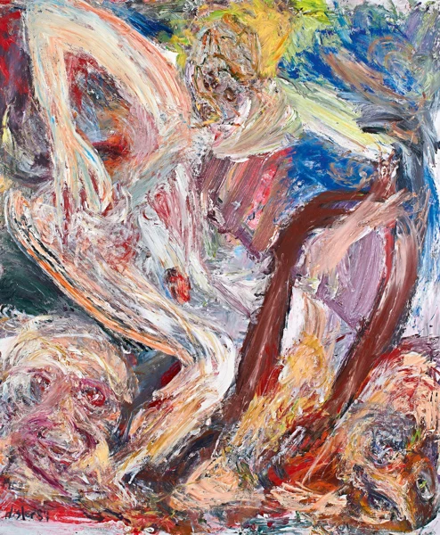 Martin Disler — Der Steuermann, 1984