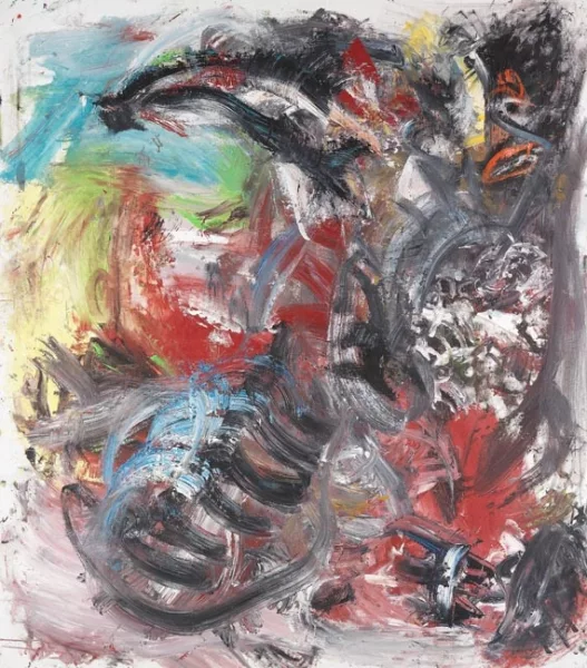 Martin Disler — Ohne Titel (In the Dunes)