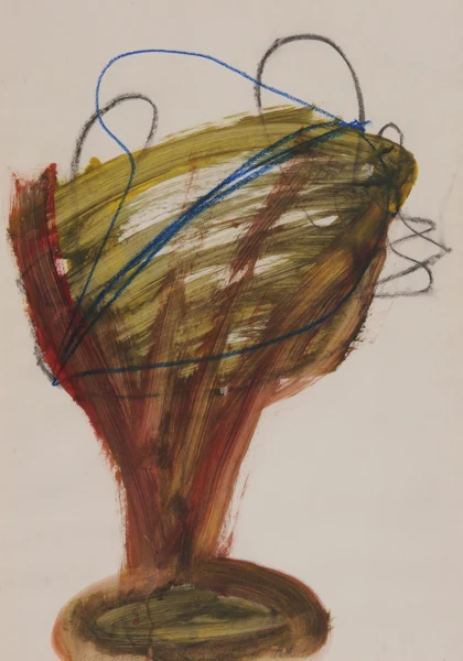 Martin Disler — Es war dieses Glas des schwärzesten Unheils, 1978