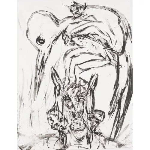 Martin Disler — Ohne Titel.