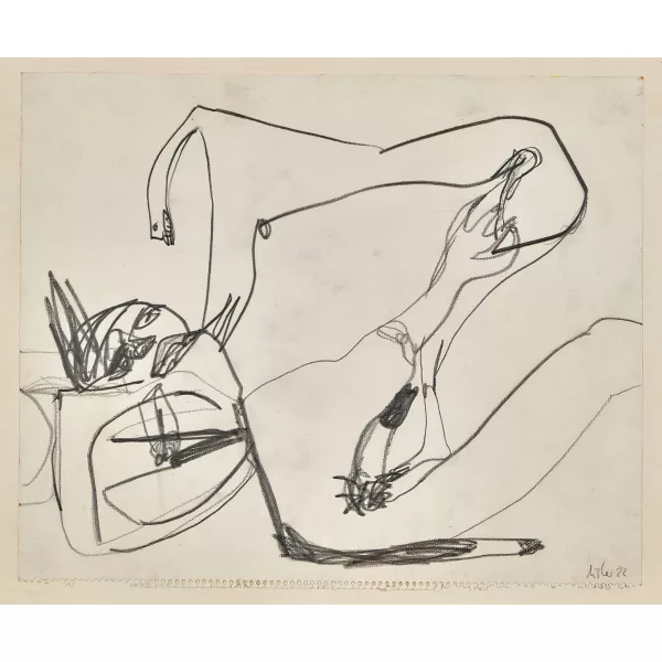 Martin Disler — Ohne Titel.