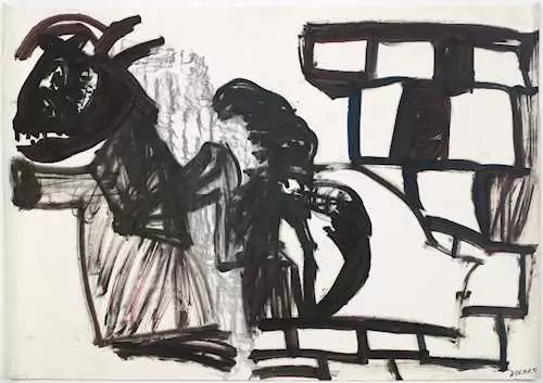 MARTIN DISLER — Ohne Titel. 1981. — Koller Auktionen