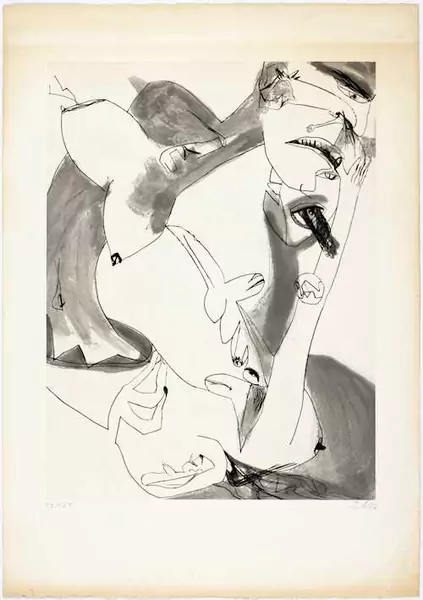 MARTIN DISLER — Ohne Titel. 1982. — Koller Auktionen