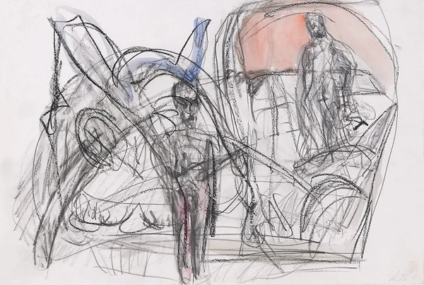 Martin Disler — Verschneiden der Hand, 1986