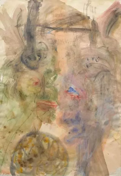 MARTIN DISLER — Der Kuss. 1985. — Koller Auktionen