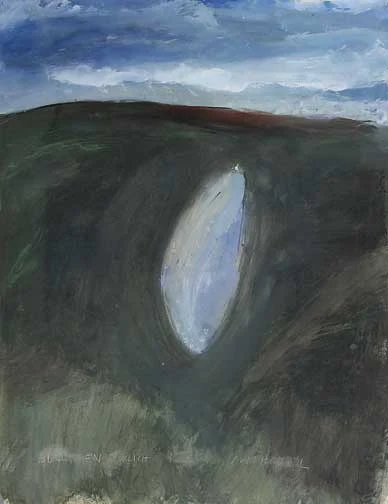 Martin Disler — Licht am Himmel, 1974