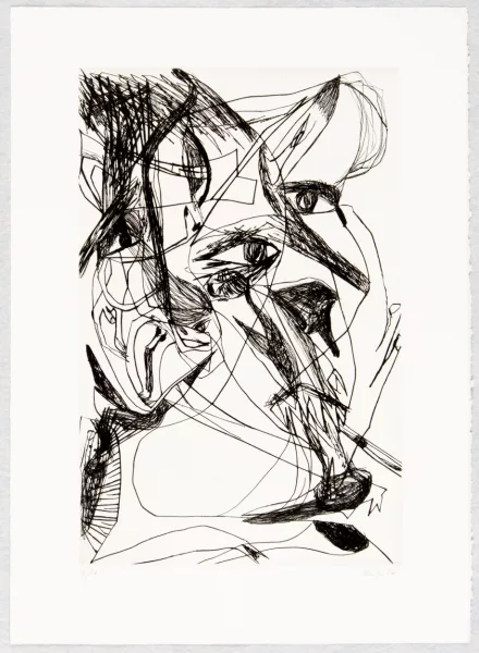 Martin Disler — Gravure N