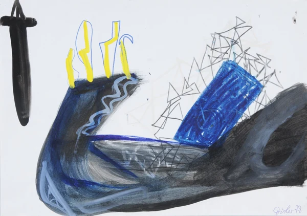 Martin Disler — Ohne Titel, 1978