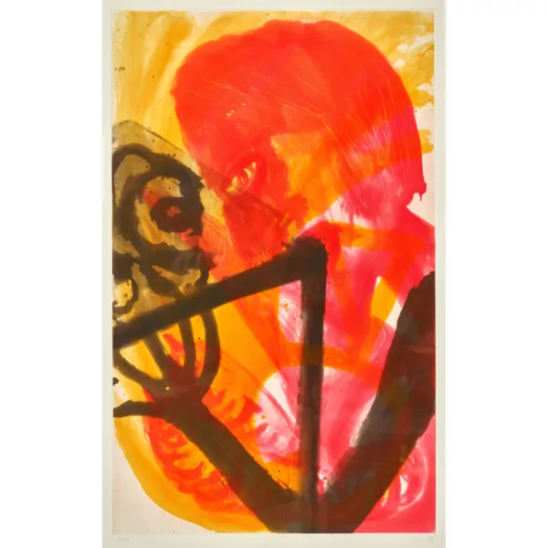 Martin Disler — "Gravure 021".
