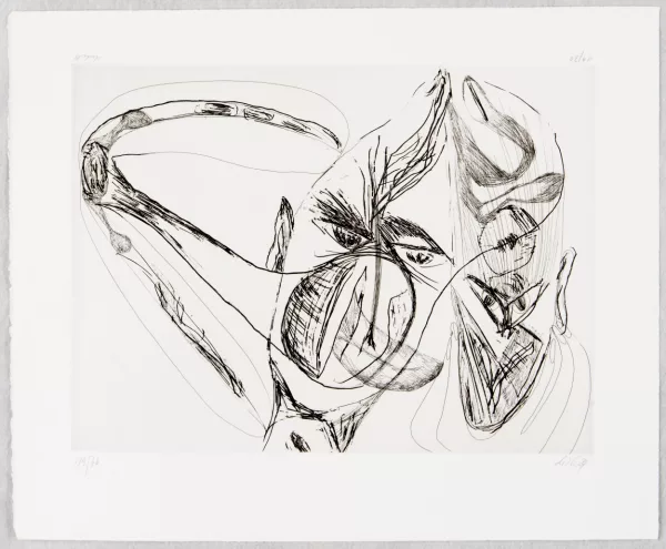 Martin Disler — Gravure K