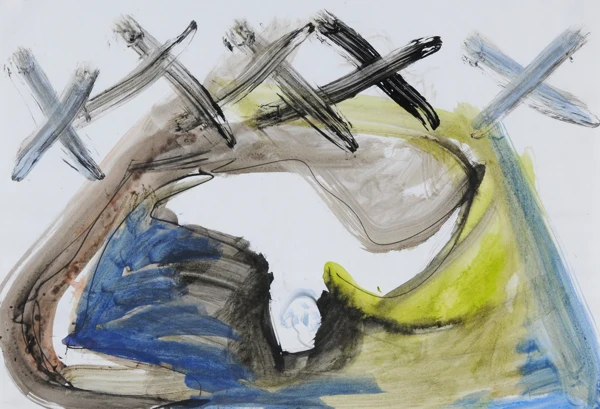 Martin Disler — Ohne Titel, 1980