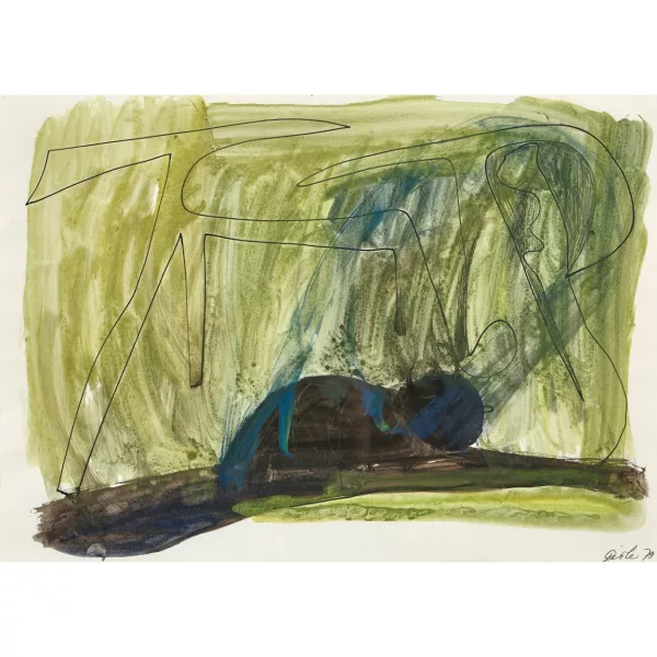Martin Disler — Ohne Titel.
