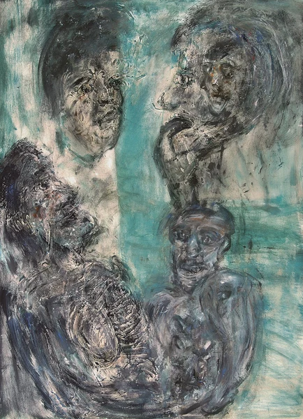 Martin Disler — Odysseus denkt an Ithaka, 1982