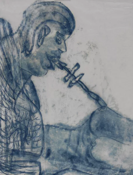 Martin Disler — Mann und Frau, 1995