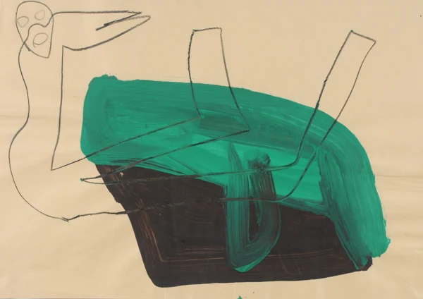 Martin Disler — Ohne Titel, 1982