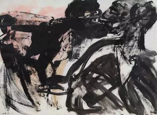 MARTIN DISLER — Ohne Titel. 1983. — Koller Auktionen