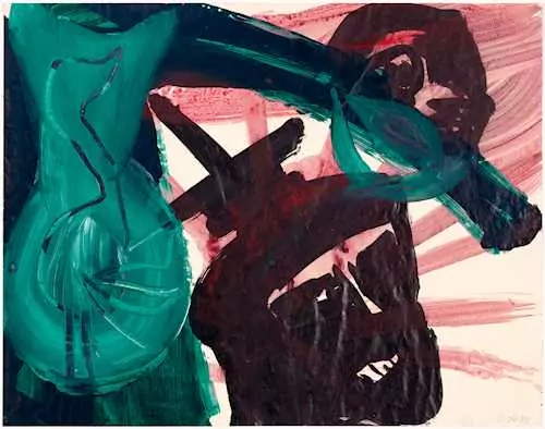 MARTIN DISLER — Ohne Titel. 1982. — Koller Auktionen