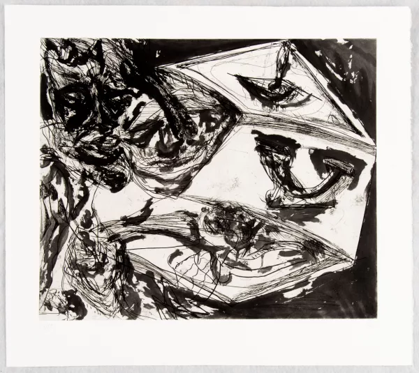 Martin Disler — Gravure R