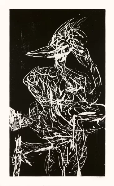 Martin Disler — Ohne Titel (H2), 1990