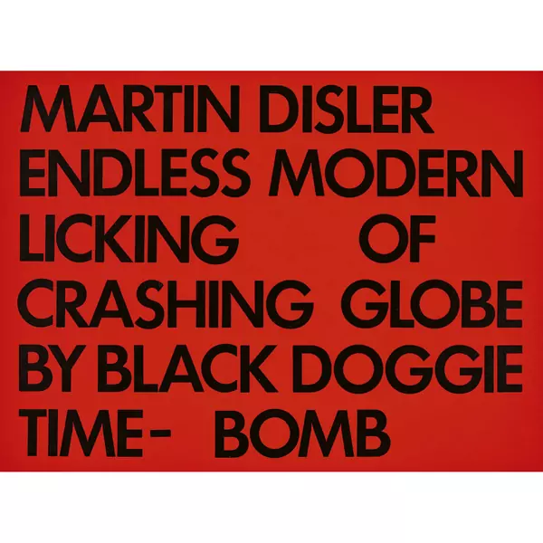 "Endless modern licking of crashing globe by Black Doggie..