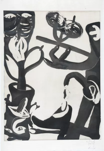 Martin Disler — Gravure A, 1982
