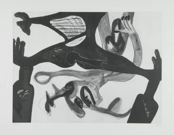 Martin Disler — Gravure C, 1982