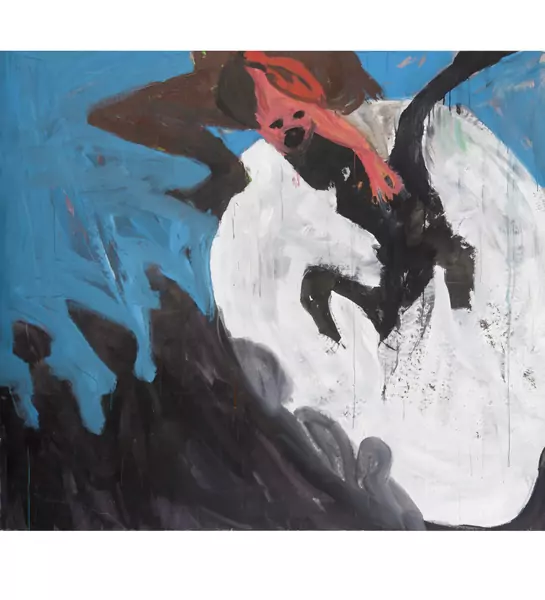 Martin Disler — Ohne Titel — Galerie Kornfeld