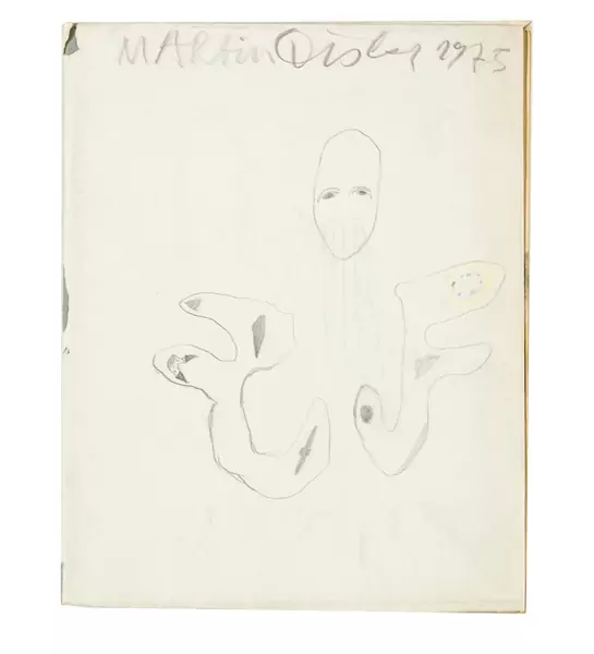 Martin Disler — Skizzenbuch 1975 — Galerie Kornfeld