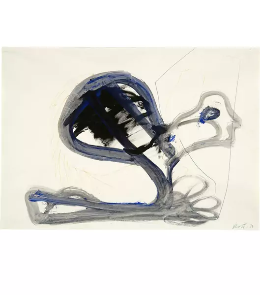 Martin Disler — Ohne Titel — Galerie Kornfeld