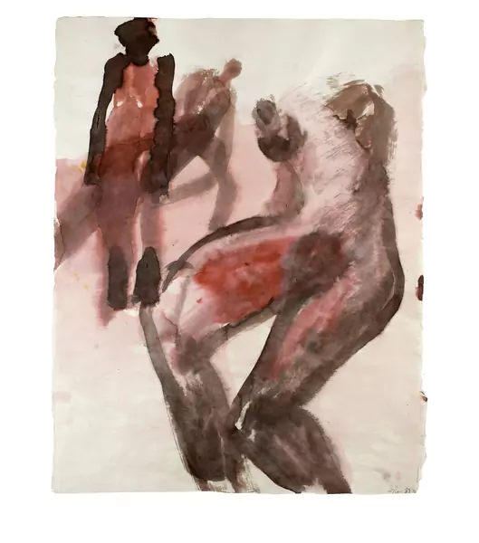 Martin Disler — Ohne Titel — Galerie Kornfeld