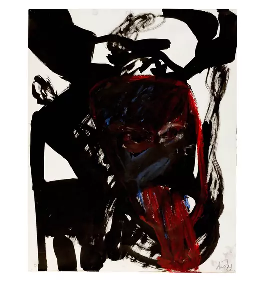 Martin Disler — Ohne Titel — Galerie Kornfeld