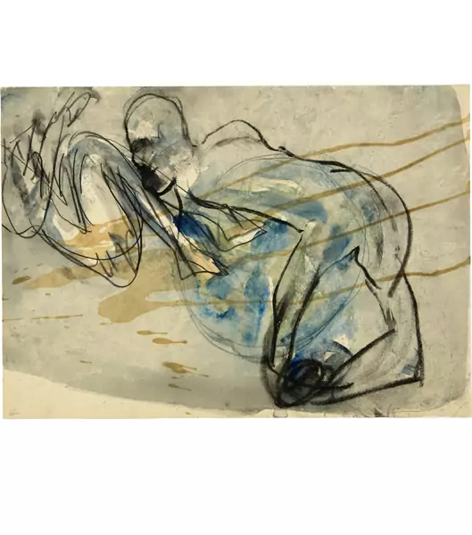 Martin Disler — Ohne Titel — Galerie Kornfeld