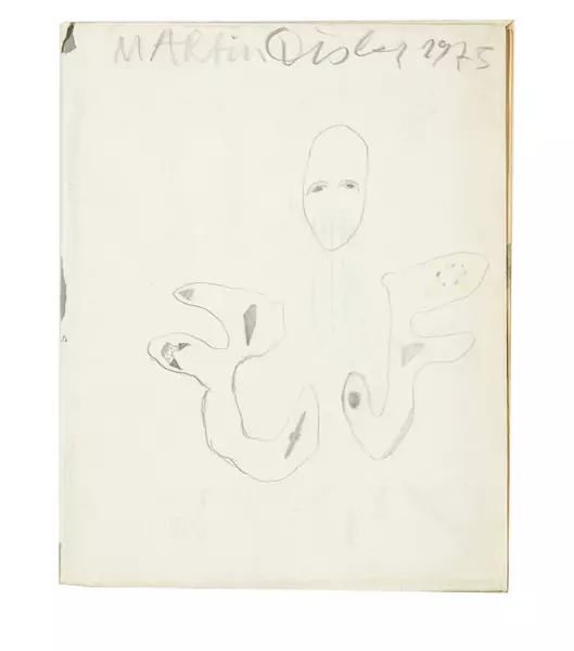 Martin Disler — Skizzenbuch 1975 — Galerie Kornfeld