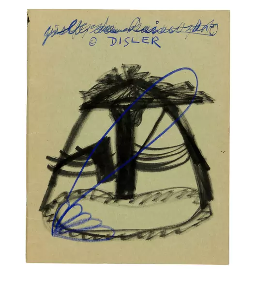 Martin Disler — Skizzenbuch 1978 — Galerie Kornfeld