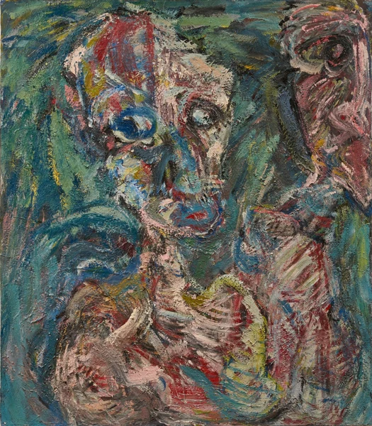 Martin Disler — Veronika zermartertes Gesicht, 1980