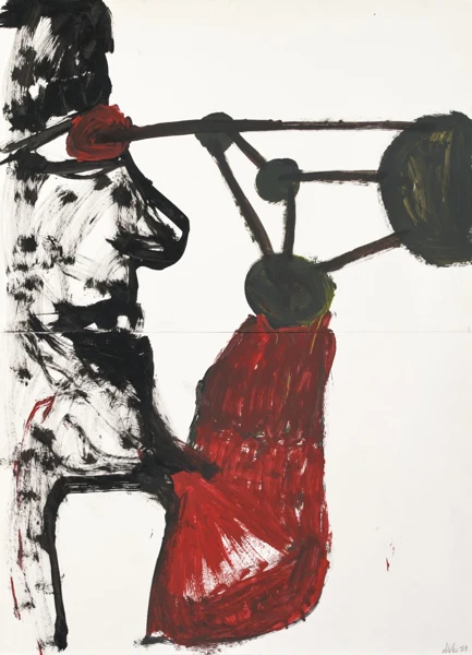 Martin Disler — Untitled, 1981