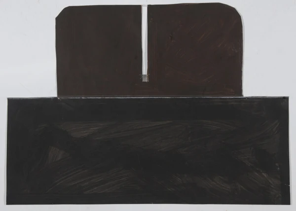 Matias Spescha — Entwurf für Lithografie, ca. 1994