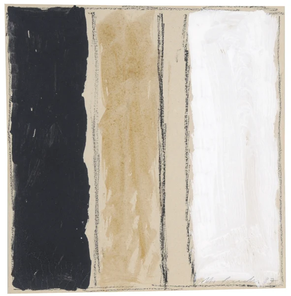 Matias Spescha — Ohne Titel, 1987