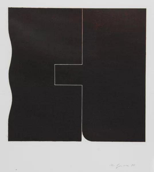 Matias Spescha — Ohne Titel, 1974