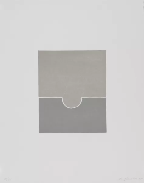 Matias Spescha — Ohne Titel, aus "Sendas", 1975