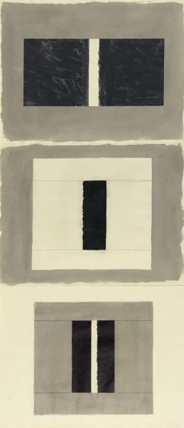 Matias Spescha — 3 Blätter: Ohne Titel, 1982