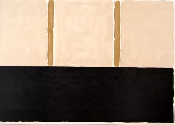 Matias Spescha — Ohne Titel, aus "Lithografie-Serie", 1991