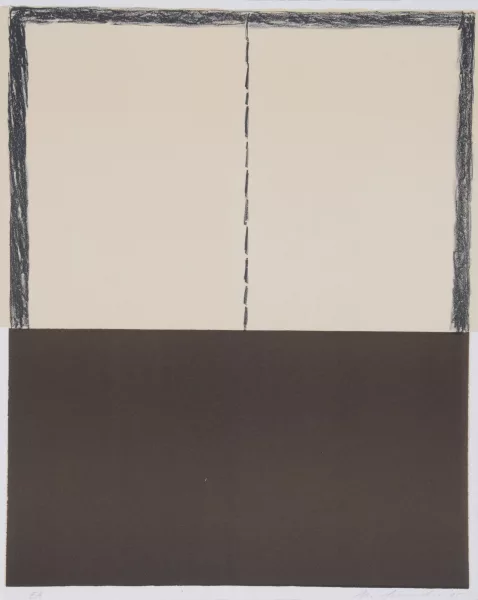Matias Spescha — 2 Blätter: Ohne Titel, 1995
